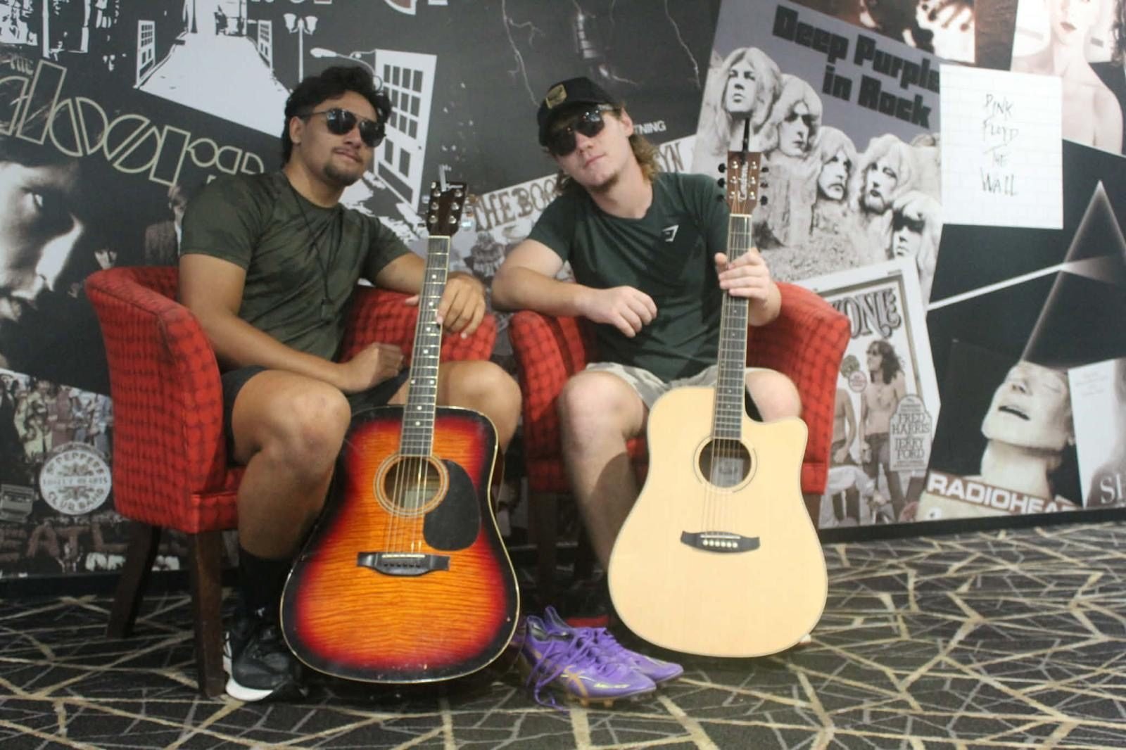 Guitars up, boots down: Boots & Beats in one frame